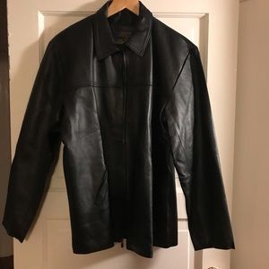 Men’s Leather Coat